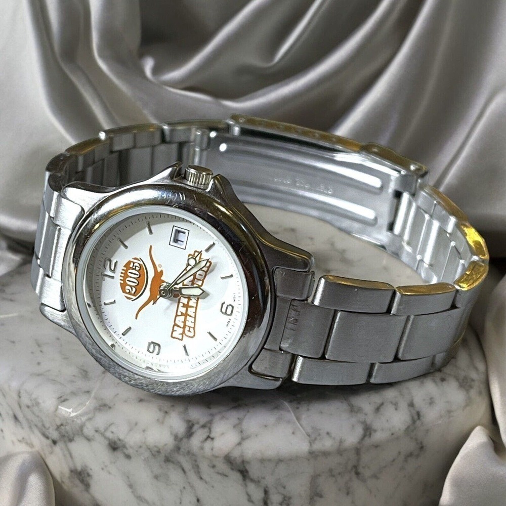 Hana Time Watch Womens University of Texas Longhorns 2005 National Champs Works